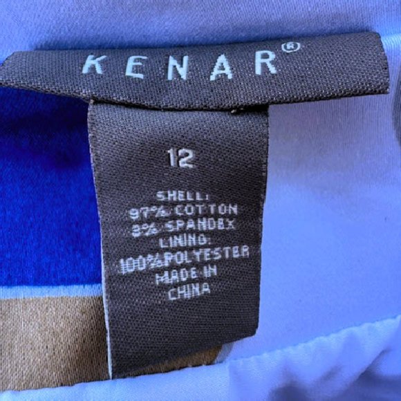 KENAR Ladies12 Multi-Color Vintage Jacket - Picture 4 of 5